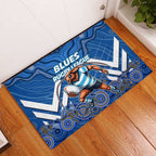 Custom Blues Cockroaches Rubber Doormat New South Wales Rugby