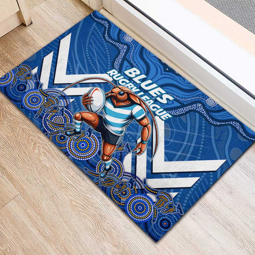 Custom Blues Cockroaches Rubber Doormat New South Wales Rugby