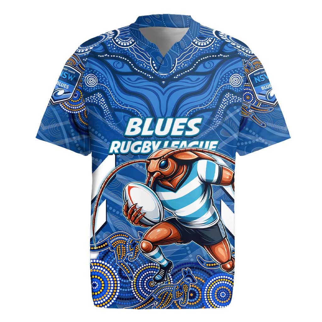 Custom Blues Cockroaches Rugby Jersey New South Wales Rugby