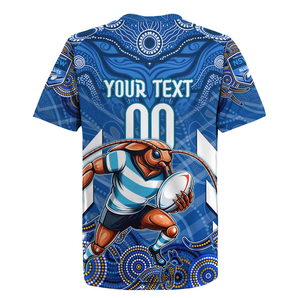 Custom Blues Cockroaches Rugby Jersey New South Wales Rugby