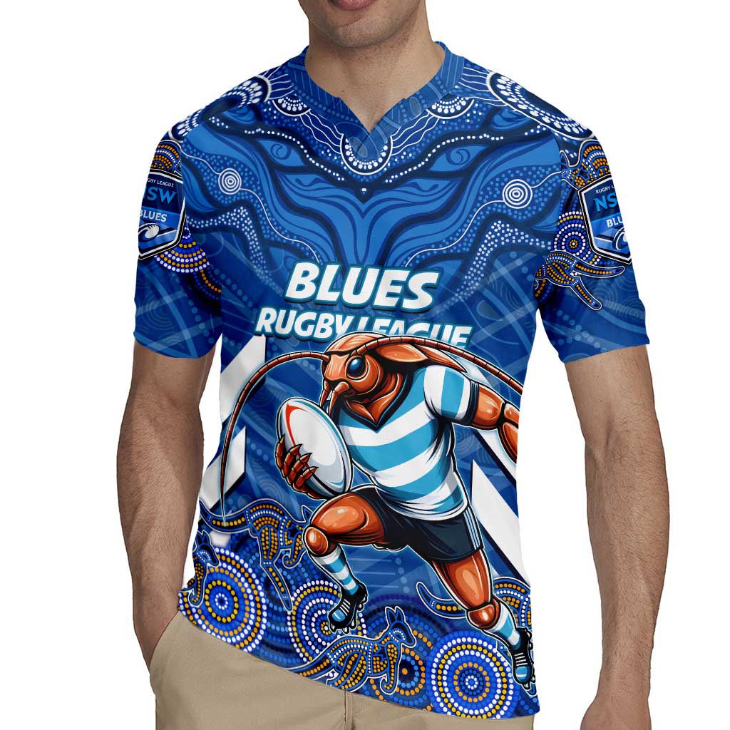 Custom Blues Cockroaches Rugby Jersey New South Wales Rugby
