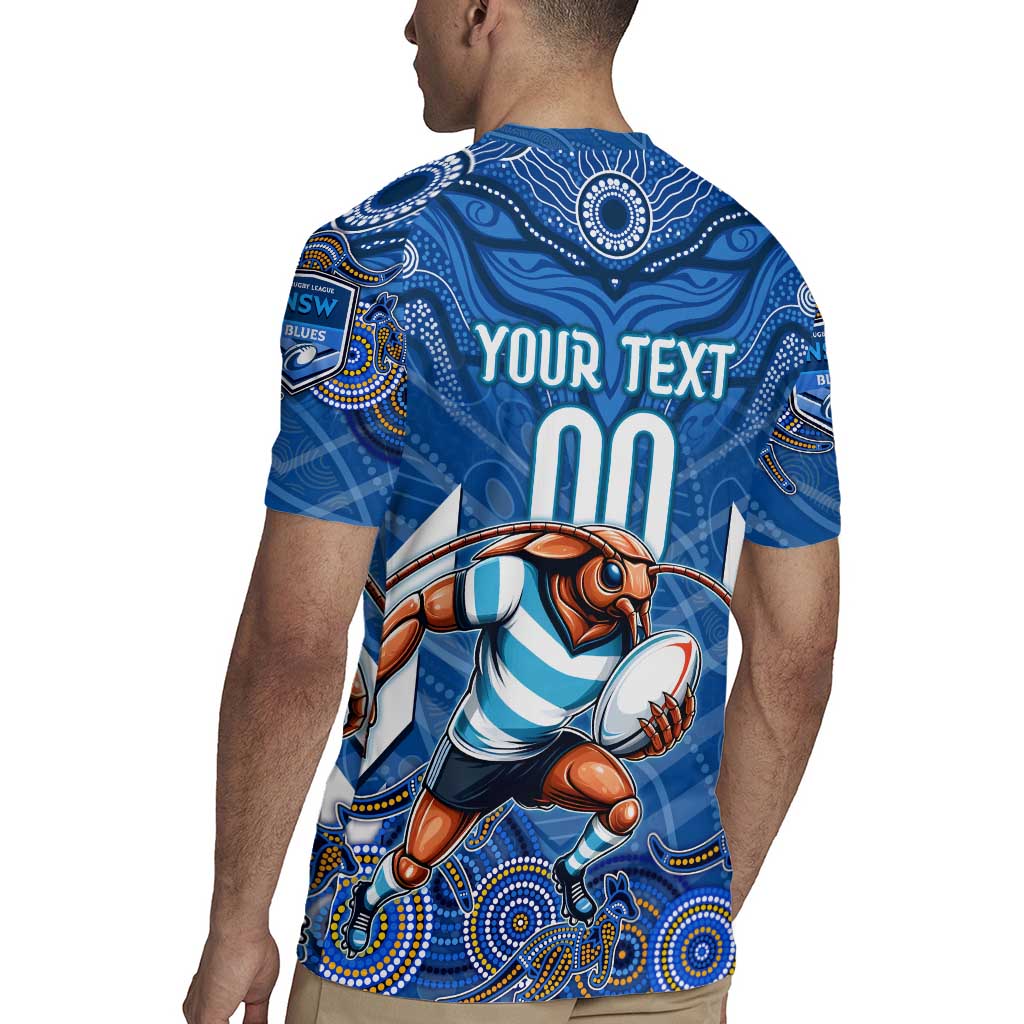 Custom Blues Cockroaches Rugby Jersey New South Wales Rugby