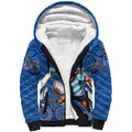 Custom Blues Cockroaches Sherpa Hoodie New South Wales Rugby