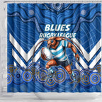 Custom Blues Cockroaches Shower Curtain New South Wales Rugby