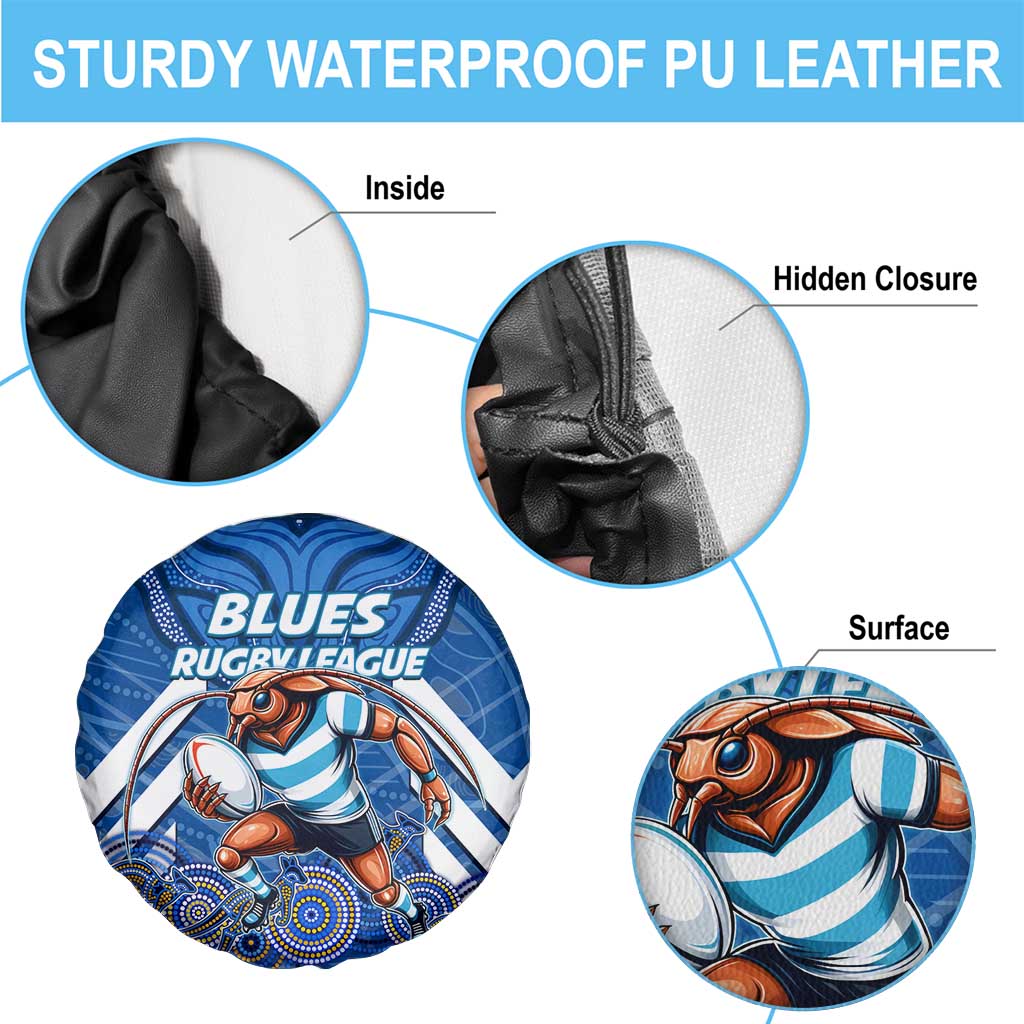 Custom Blues Cockroaches Spare Tire Cover New South Wales Rugby
