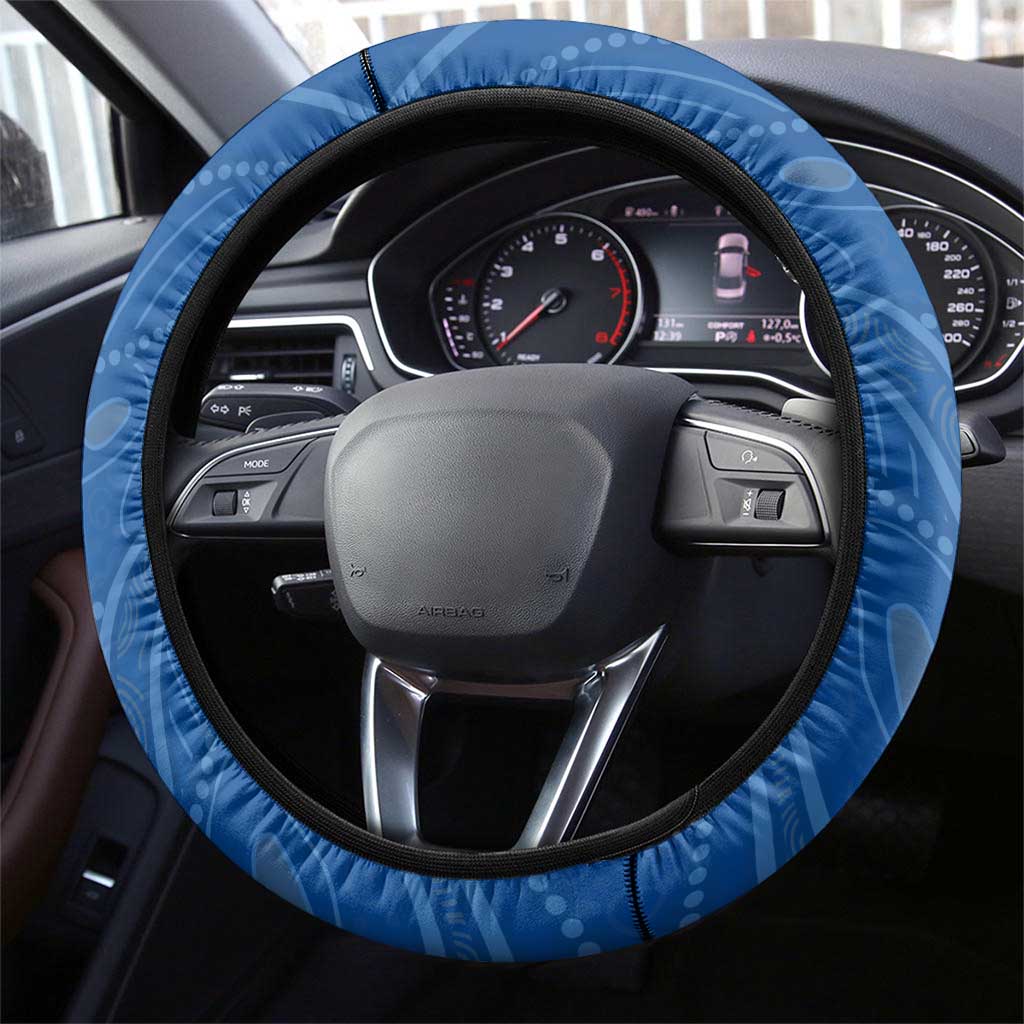 Custom Blues Cockroaches Steering Wheel Cover New South Wales Rugby