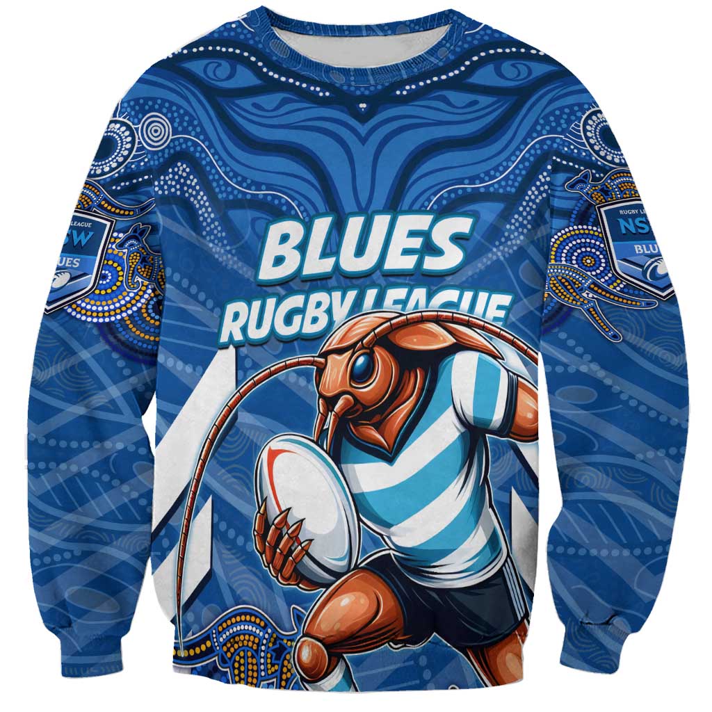 Custom Blues Cockroaches Sweatshirt New South Wales Rugby