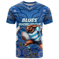 Custom Blues Cockroaches T Shirt New South Wales Rugby