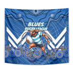 Custom Blues Cockroaches Tapestry New South Wales Rugby