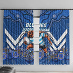 Custom Blues Cockroaches Window Curtain New South Wales Rugby