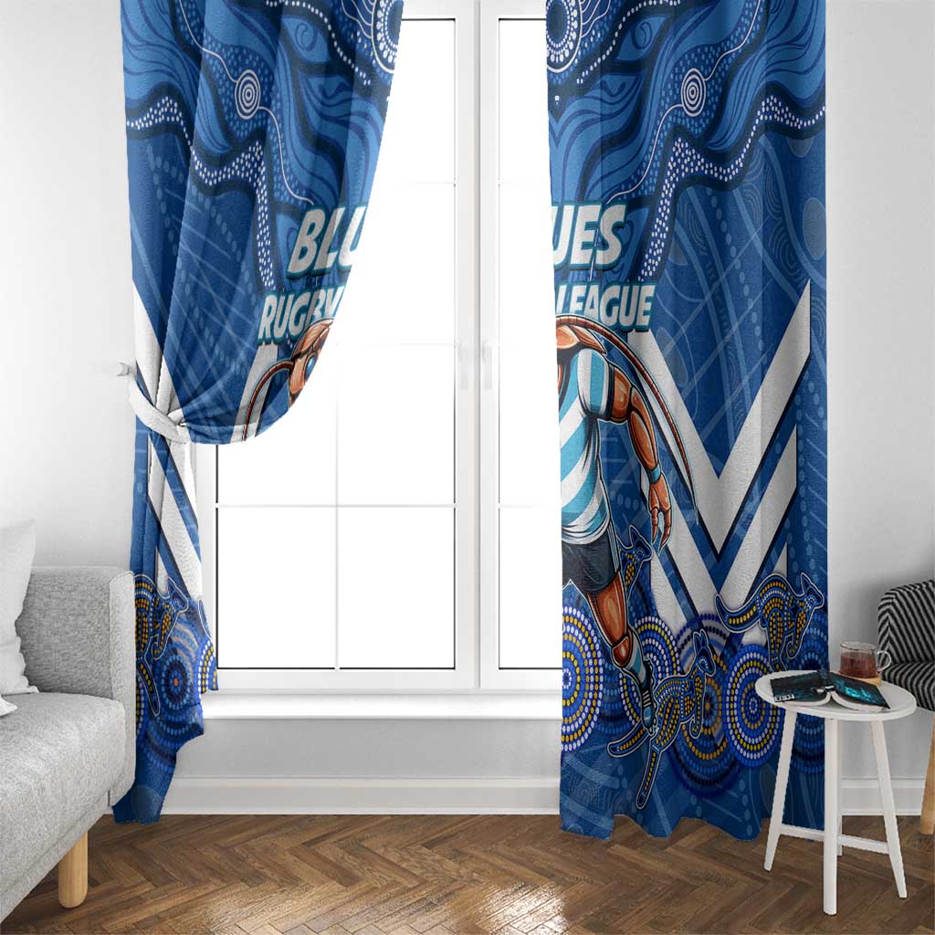 Custom Blues Cockroaches Window Curtain New South Wales Rugby