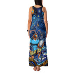 Personalised Mascot NSW Blues Rugby Family Matching Tank Maxi Dress and Hawaiian Shirt Aboriginal Galaxy