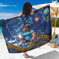 Mascot NSW Blues Rugby Sarong Aboriginal Galaxy