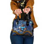Mascot NSW Blues Rugby Shoulder Handbag Aboriginal Galaxy