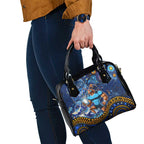 Mascot NSW Blues Rugby Shoulder Handbag Aboriginal Galaxy