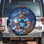 Mascot NSW Blues Rugby Spare Tire Cover Aboriginal Galaxy