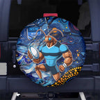 Mascot NSW Blues Rugby Spare Tire Cover Aboriginal Galaxy