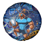 Mascot NSW Blues Rugby Spare Tire Cover Aboriginal Galaxy