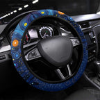 Mascot NSW Blues Rugby Steering Wheel Cover Aboriginal Galaxy