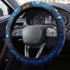 Mascot NSW Blues Rugby Steering Wheel Cover Aboriginal Galaxy