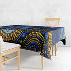 Mascot NSW Blues Rugby Tablecloth Aboriginal Galaxy