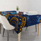 Mascot NSW Blues Rugby Tablecloth Aboriginal Galaxy