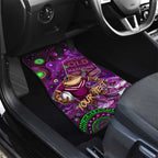Mascot Queensland Maroons Rugby Car Mats Aboriginal Galaxy