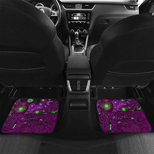 Mascot Queensland Maroons Rugby Car Mats Aboriginal Galaxy