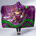 Mascot Queensland Maroons Rugby Hooded Blanket Aboriginal Galaxy