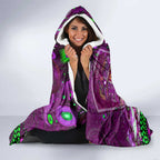 Mascot Queensland Maroons Rugby Hooded Blanket Aboriginal Galaxy