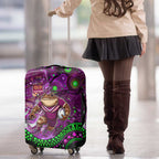 Mascot Queensland Maroons Rugby Luggage Cover Aboriginal Galaxy