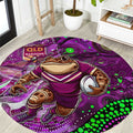 Mascot Queensland Maroons Rugby Round Carpet Aboriginal Galaxy
