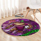 Mascot Queensland Maroons Rugby Round Carpet Aboriginal Galaxy