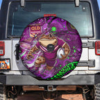 Mascot Queensland Maroons Rugby Spare Tire Cover Aboriginal Galaxy