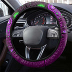 Mascot Queensland Maroons Rugby Steering Wheel Cover Aboriginal Galaxy