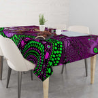 Mascot Queensland Maroons Rugby Tablecloth Aboriginal Galaxy
