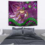 Mascot Queensland Maroons Rugby Tapestry Aboriginal Galaxy