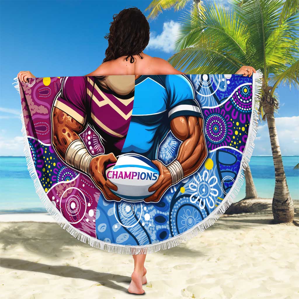 Blues Cockroaches And Maroons Cane Toads Beach Blanket State of Origin Aboriginal