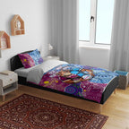Blues Cockroaches And Maroons Cane Toads Bedding Set State of Origin Aboriginal