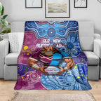Blues Cockroaches And Maroons Cane Toads Blanket State of Origin Aboriginal