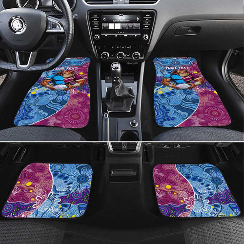 Blues Cockroaches And Maroons Cane Toads Car Mats State of Origin Aboriginal