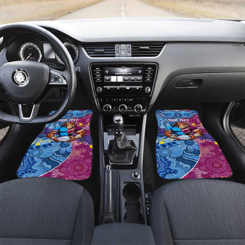 Blues Cockroaches And Maroons Cane Toads Car Mats State of Origin Aboriginal