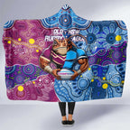 Blues Cockroaches And Maroons Cane Toads Hooded Blanket State of Origin Aboriginal