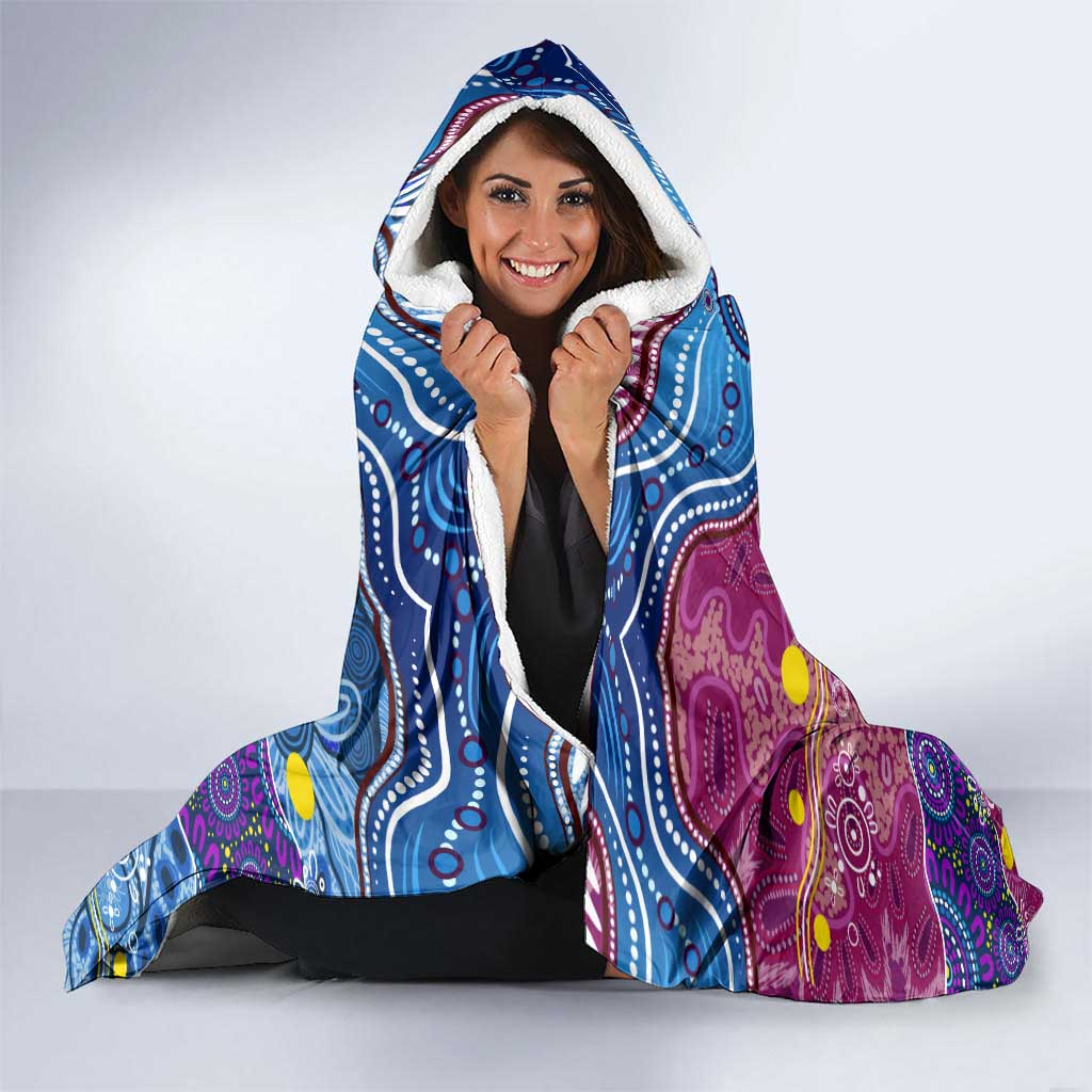 Blues Cockroaches And Maroons Cane Toads Hooded Blanket State of Origin Aboriginal
