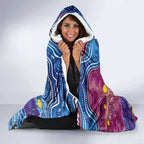 Blues Cockroaches And Maroons Cane Toads Hooded Blanket State of Origin Aboriginal