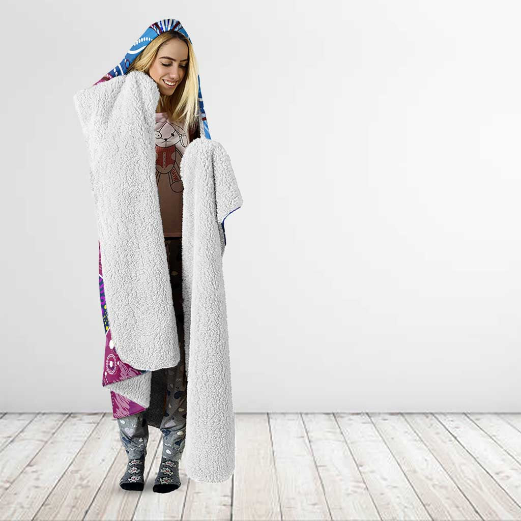 Blues Cockroaches And Maroons Cane Toads Hooded Blanket State of Origin Aboriginal