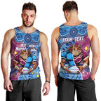 Custom Blues Cockroaches And Maroons Cane Toads Men Tank Top State of Origin Aboriginal