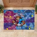 Blues Cockroaches And Maroons Cane Toads Rubber Doormat State of Origin Aboriginal