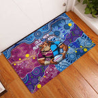 Blues Cockroaches And Maroons Cane Toads Rubber Doormat State of Origin Aboriginal