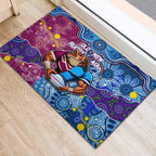 Blues Cockroaches And Maroons Cane Toads Rubber Doormat State of Origin Aboriginal